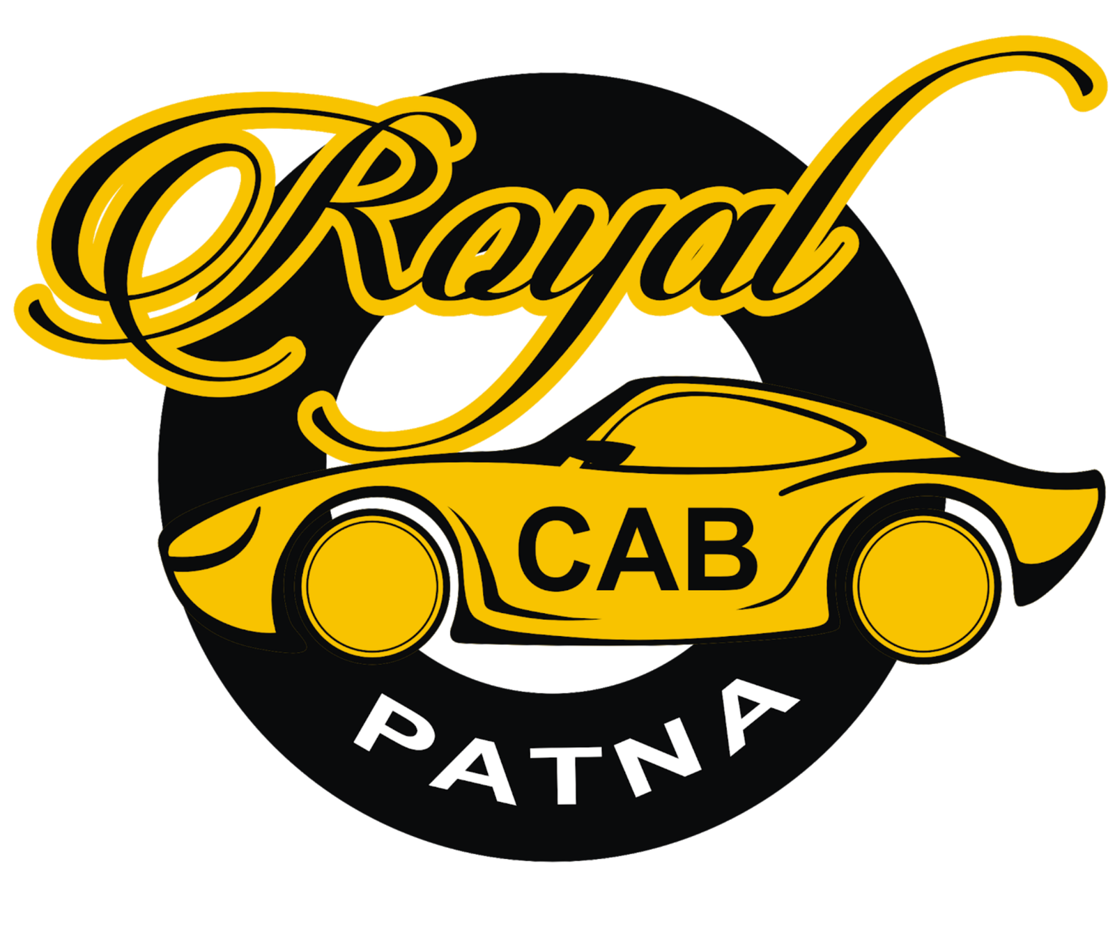 The Royal Cab Patna logo